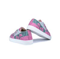 Pink Abstract Triangle