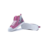 Pink Abstract Triangle