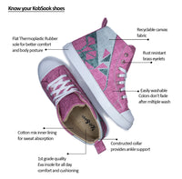 Pink Abstract Triangle