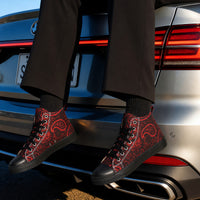 Vivid Red Motif
