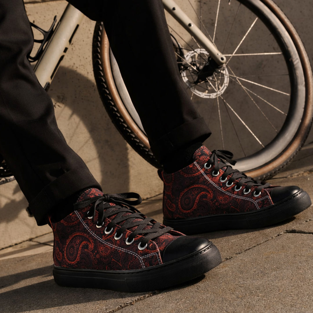 Vivid Red Motif