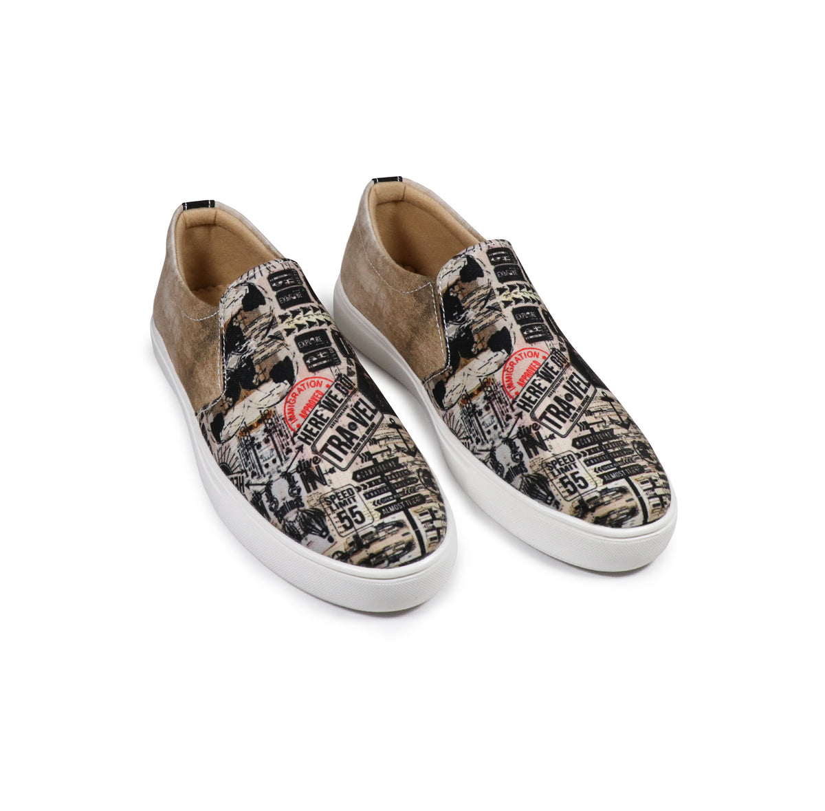 Travel Bug - Men's Loafer Canvas Sneaker