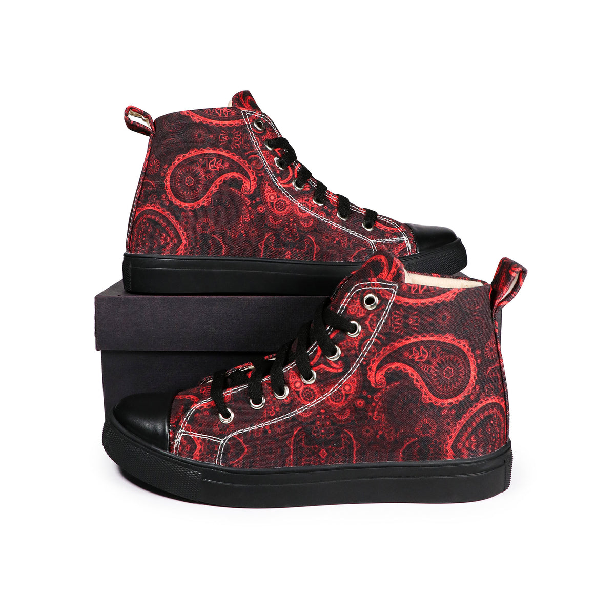 Vivid Red Motif