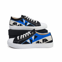 Blue Abstract Triangles