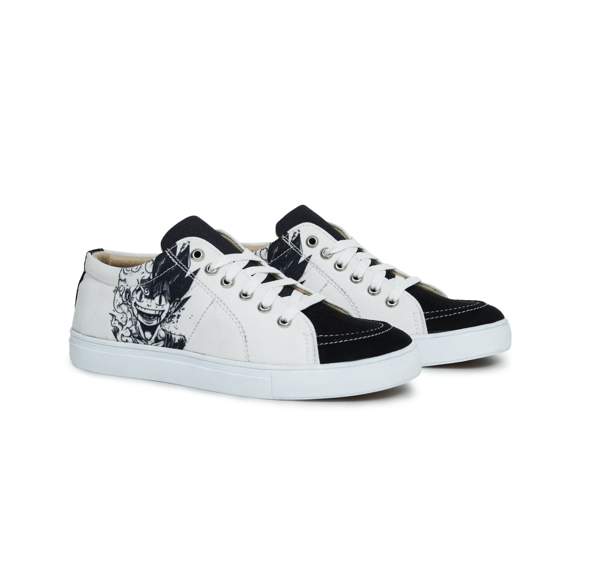 Wicked - Men's Low-Top Suede Canvas Sneaker