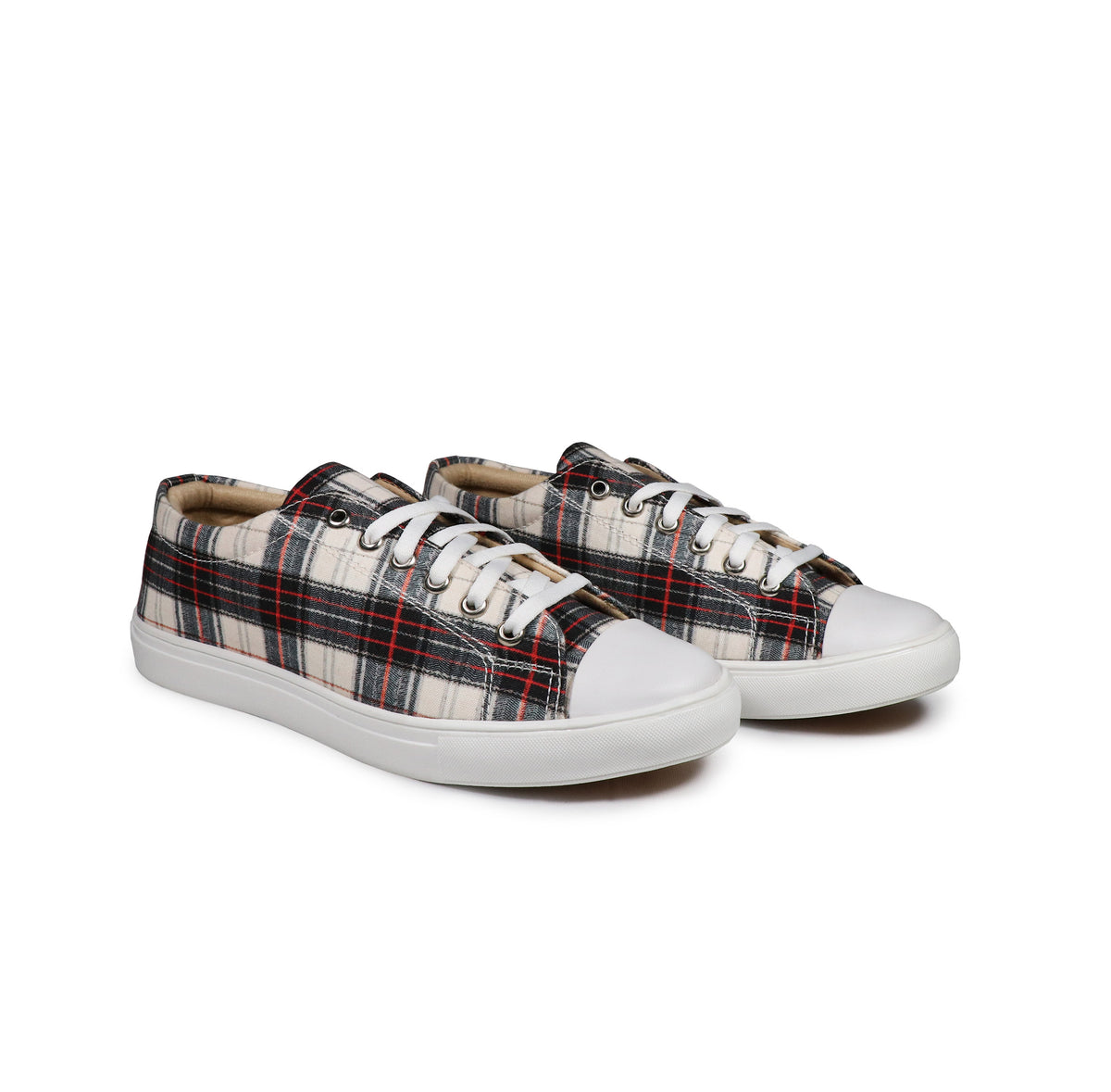 Checkers - Men's Low-Top Canvas Sneaker