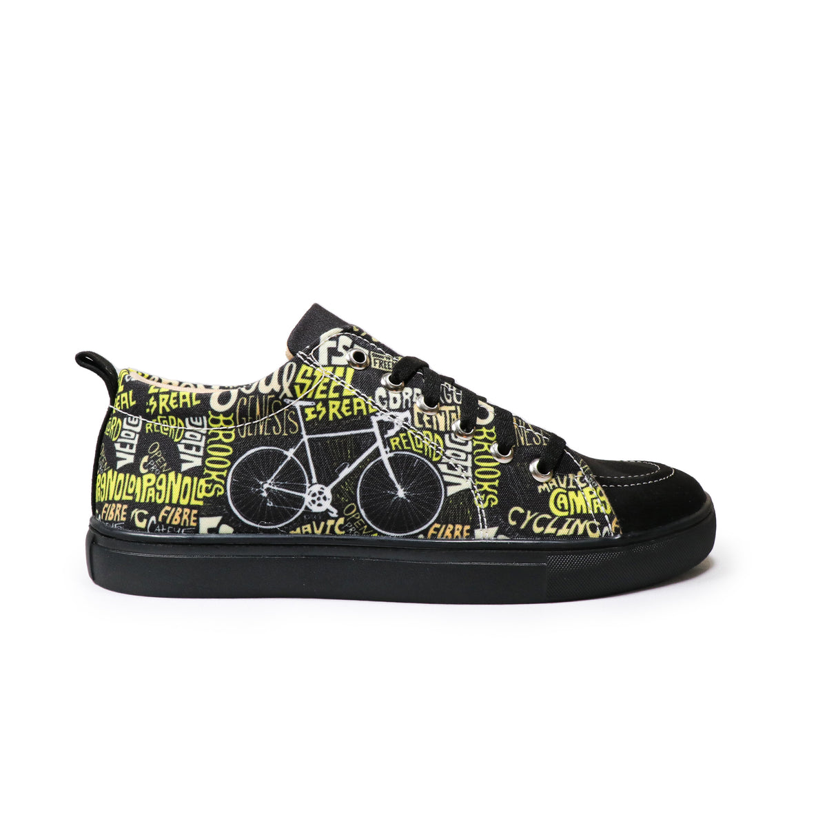 Cycle Kick - Men's Low-Top Suede Canvas Sneaker