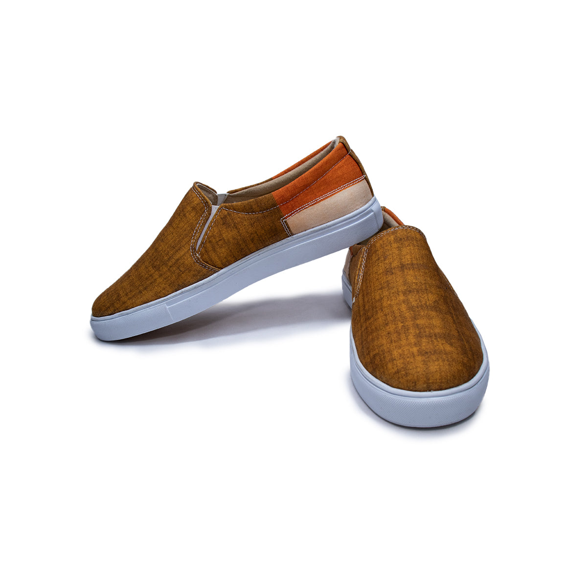 Mustard  Palette - Men's Loafer Canvas Sneaker