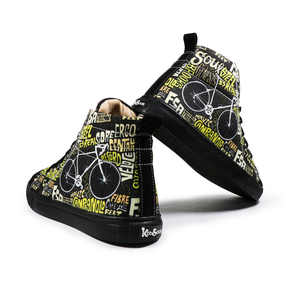 Cycle Kick - Men's High-Top Suede Canvas Sneaker