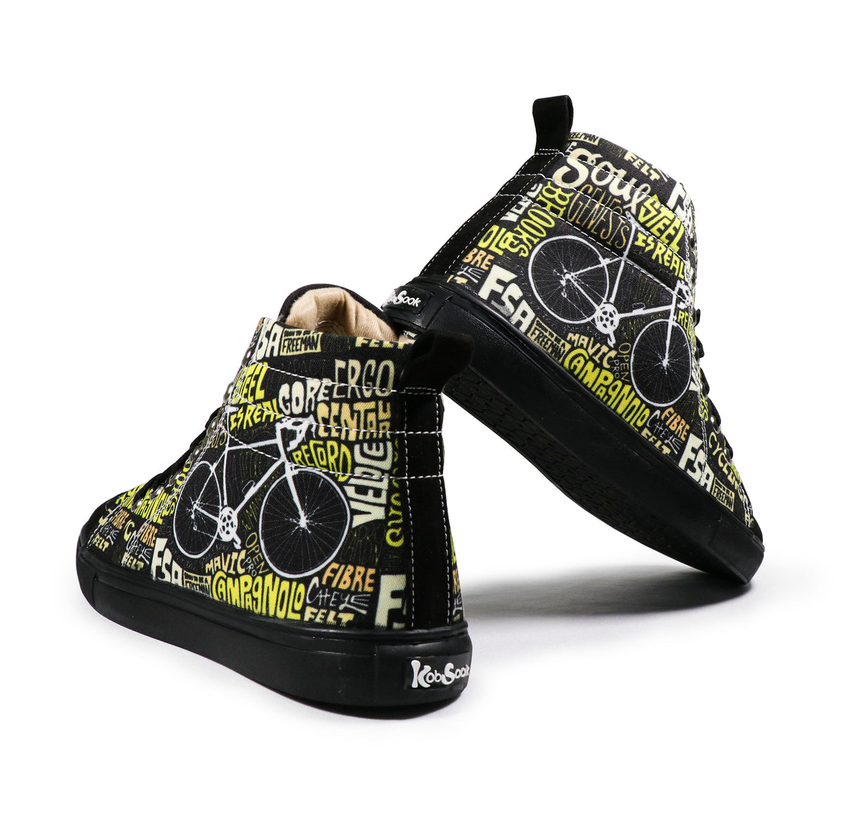 Cycle Kick - Men's High-Top Suede Canvas Sneaker