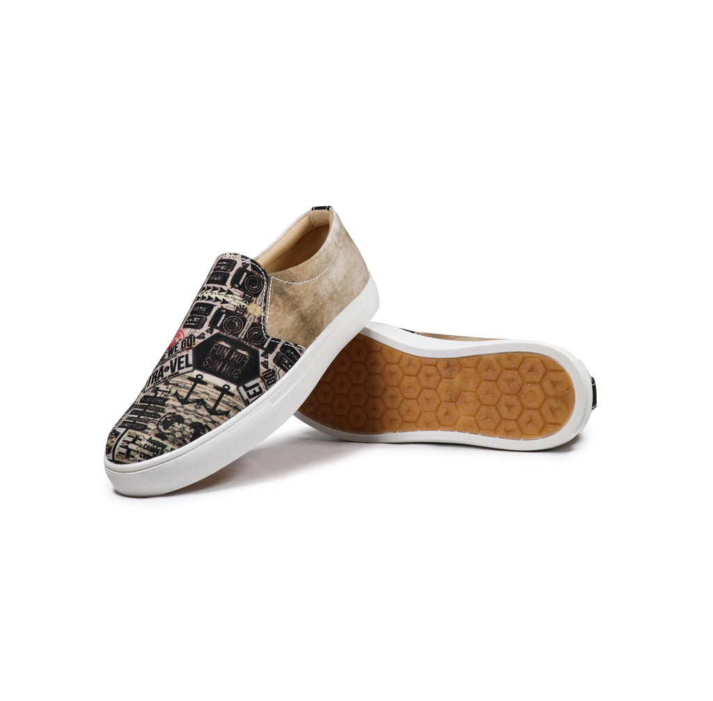 Travel Bug - Men's Loafer Canvas Sneaker