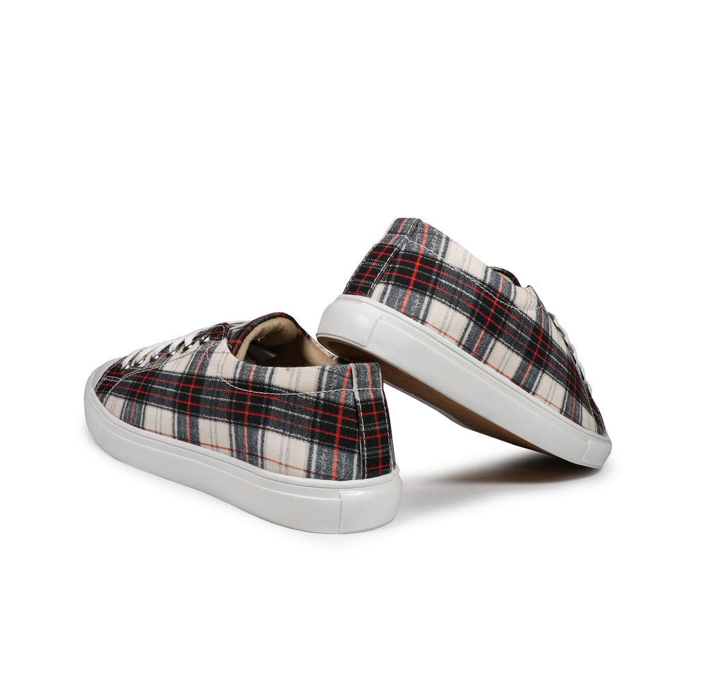 Checkers - Men's Low-Top Canvas Sneaker