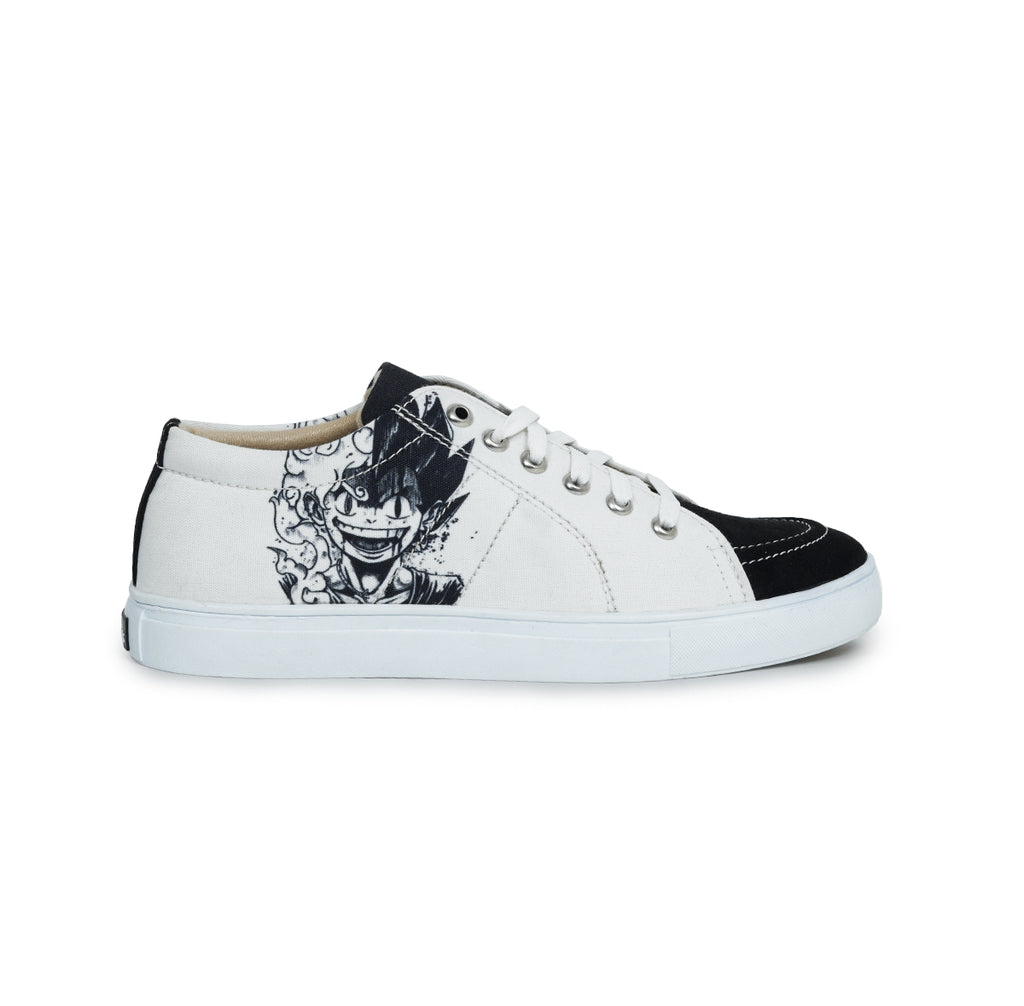 Wicked - Men's Low-Top Suede Canvas Sneaker