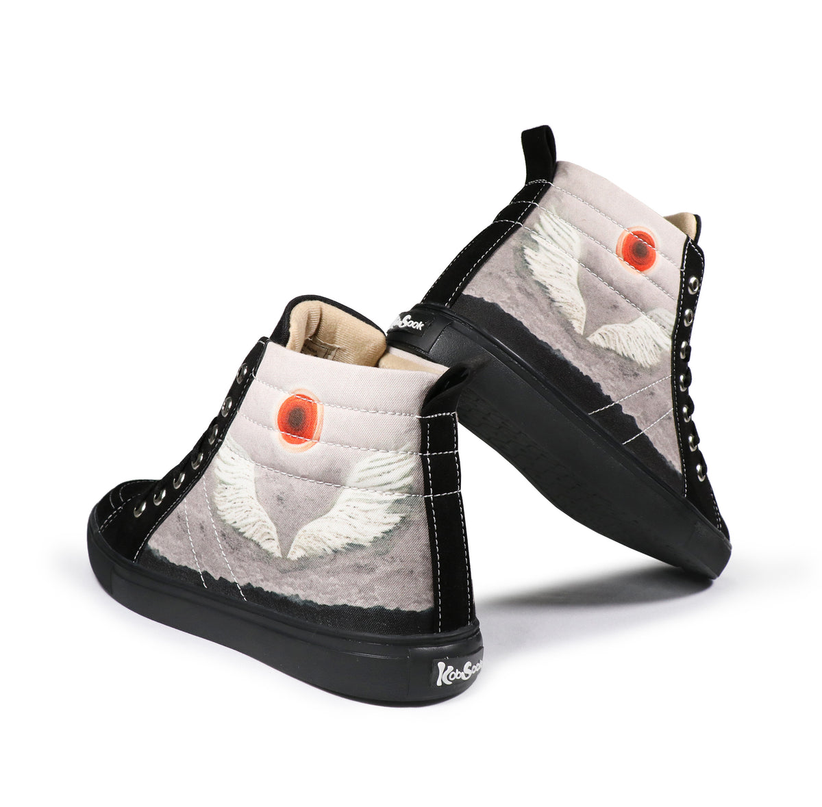 Freedom - Men's High-Top Suede Canvas Sneaker
