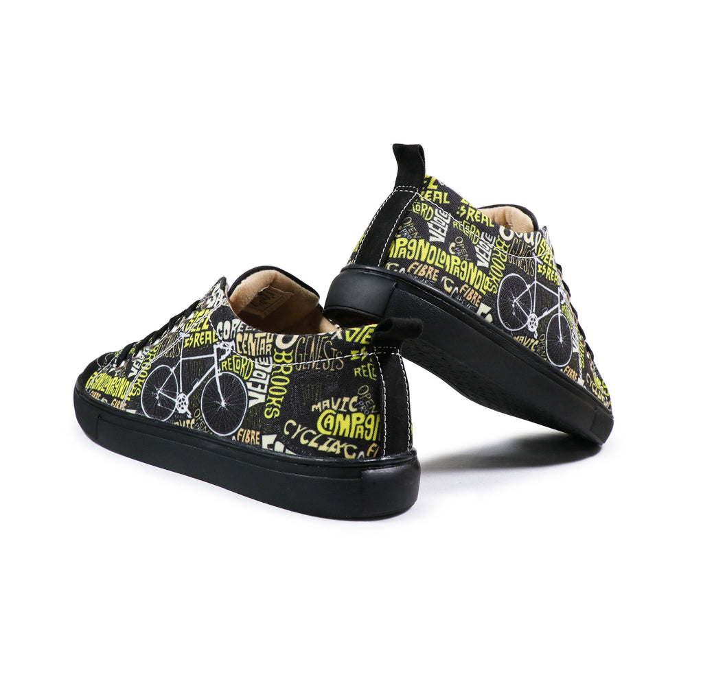 Cycle Kick - Men's Low-Top Suede Canvas Sneaker