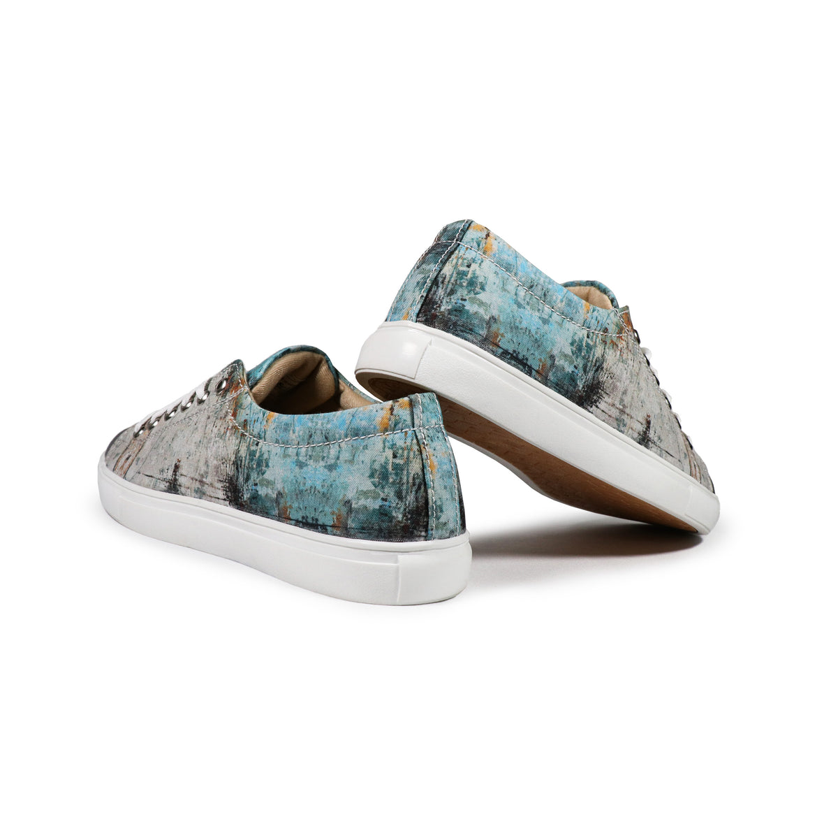Wanderlust - Men's Low-Top Canvas Sneaker