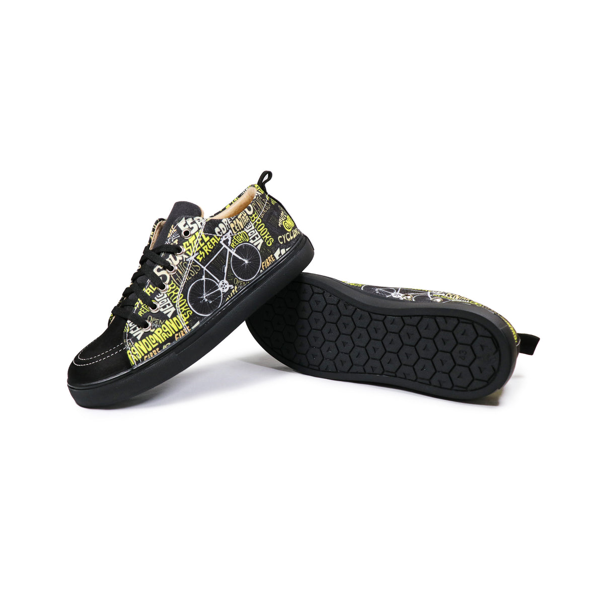 Cycle Kick - Men's Low-Top Suede Canvas Sneaker