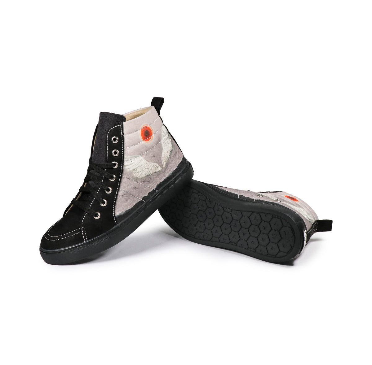 Freedom - Men's High-Top Suede Canvas Sneaker