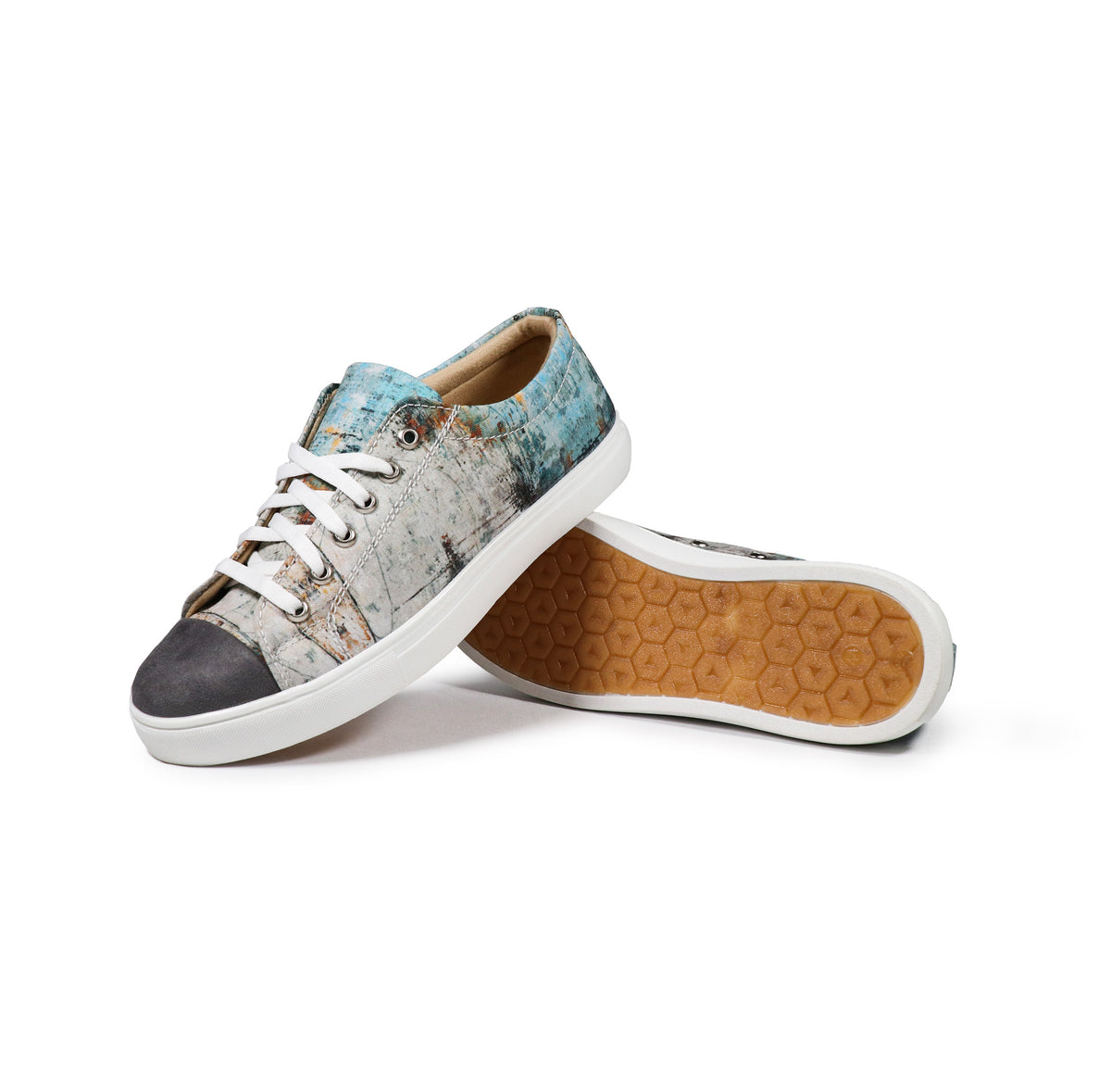 Wanderlust - Men's Low-Top Canvas Sneaker