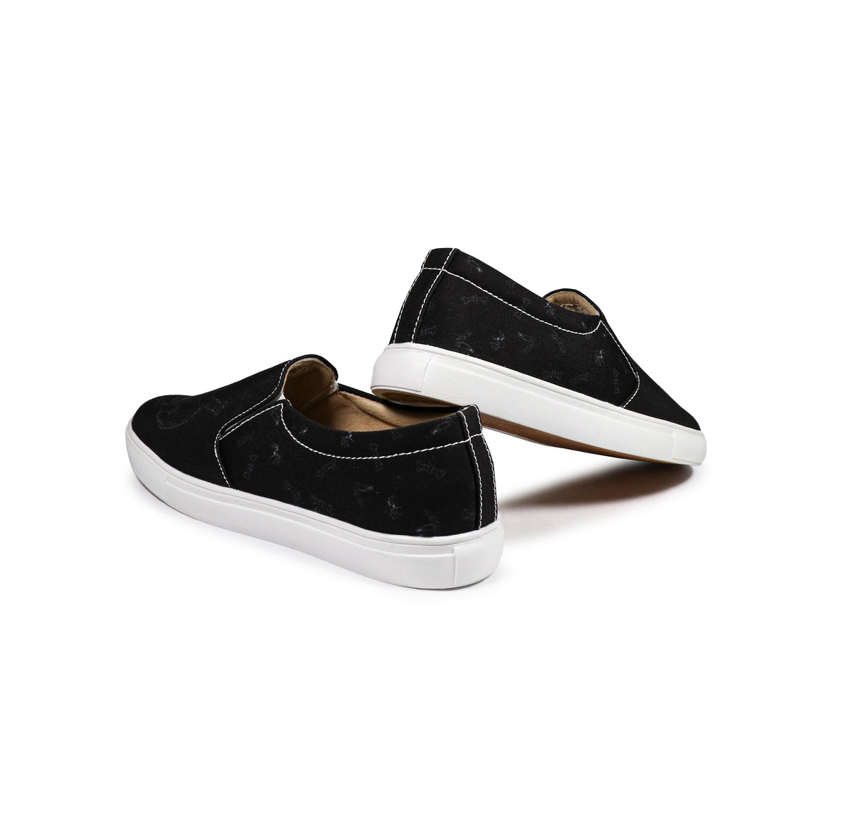 Smoking Skull - Men's Loafer Canvas Sneaker