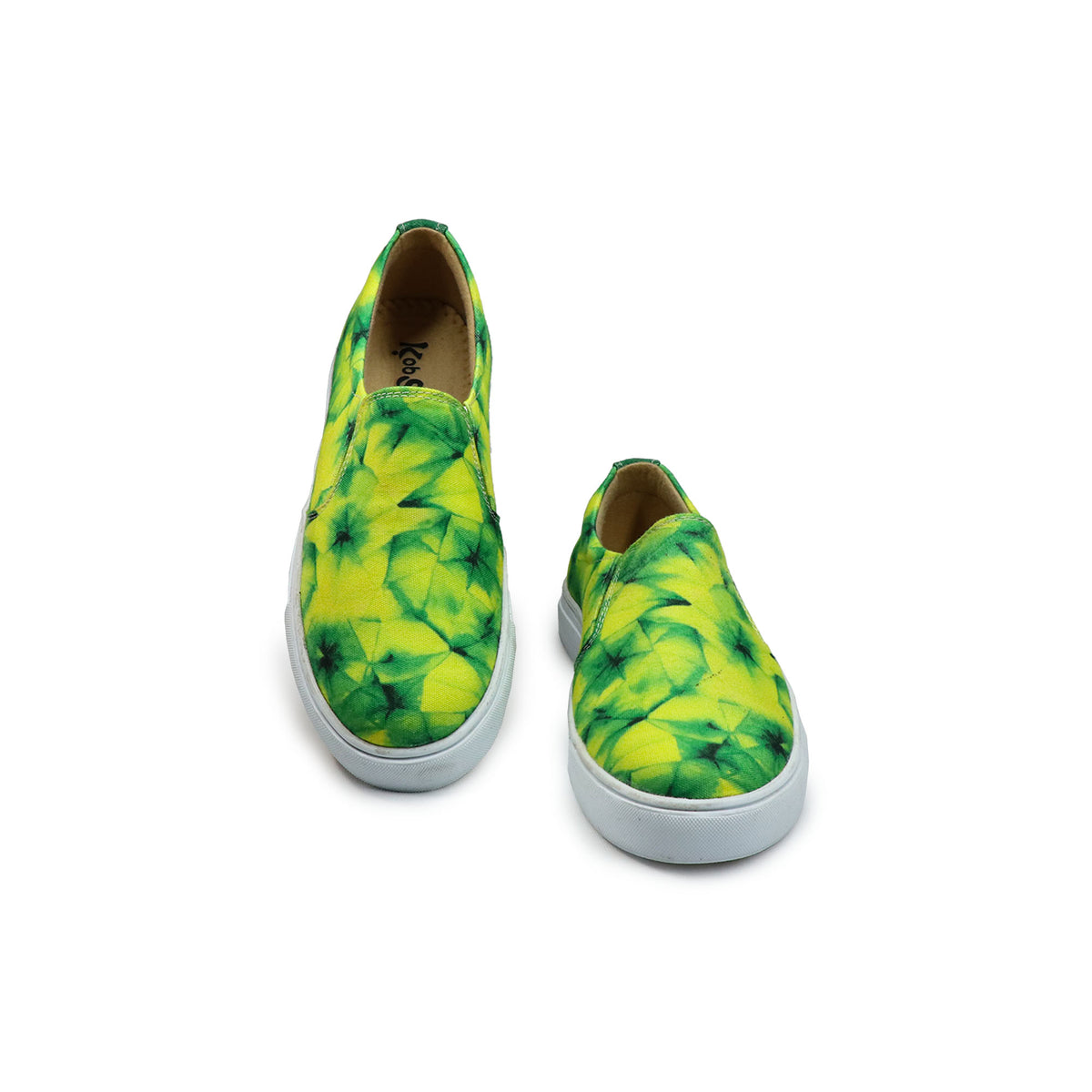 Green Pineapple - Men's Loafer Canvas Sneaker