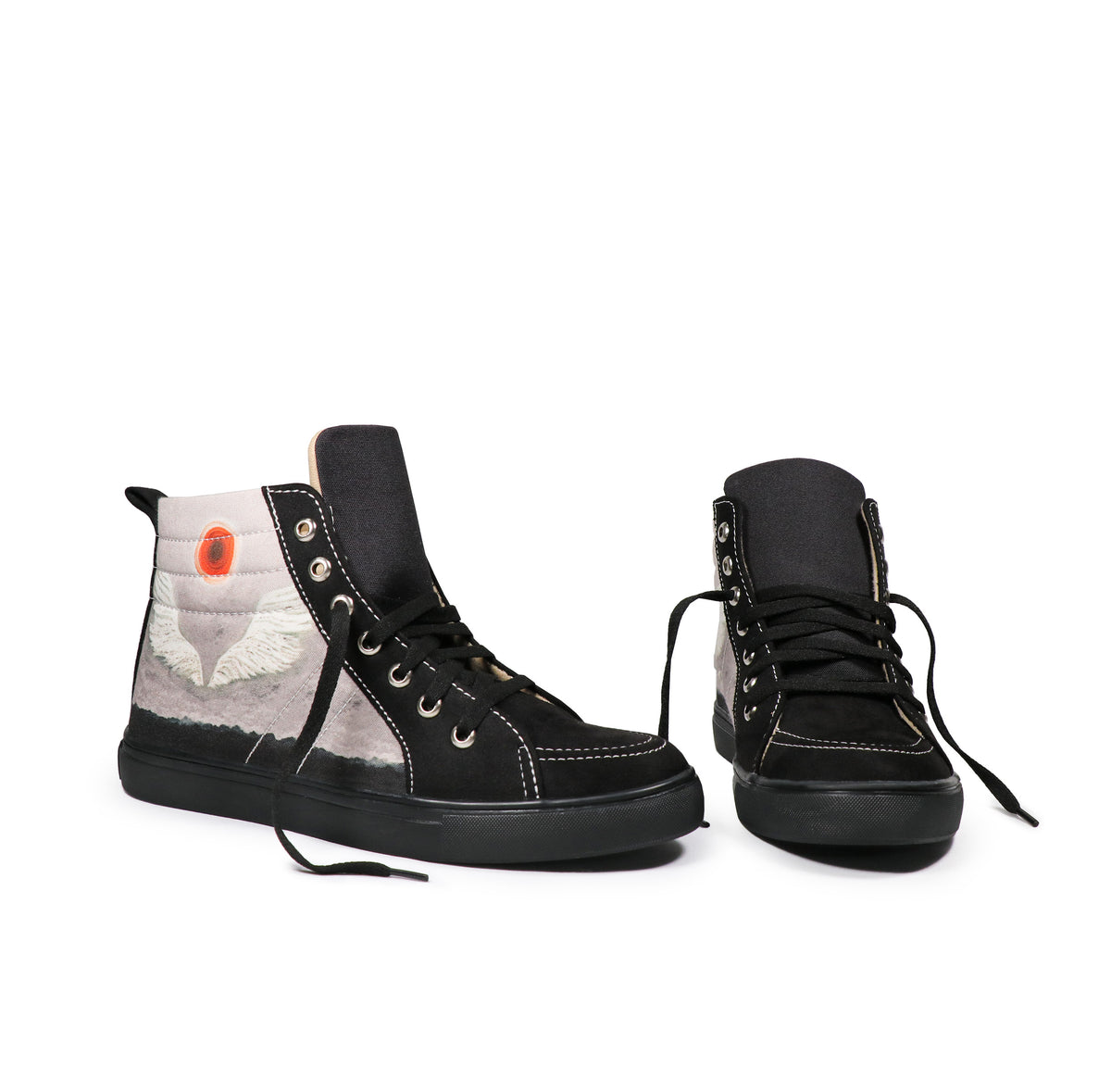 Freedom - Men's High-Top Suede Canvas Sneaker