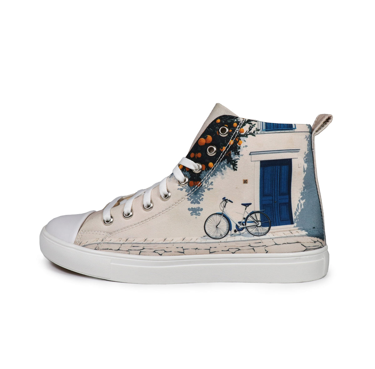 Santora - Men's High-Top Canvas Sneaker