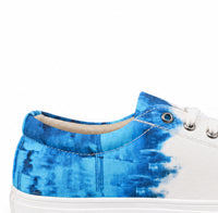 White & Blue