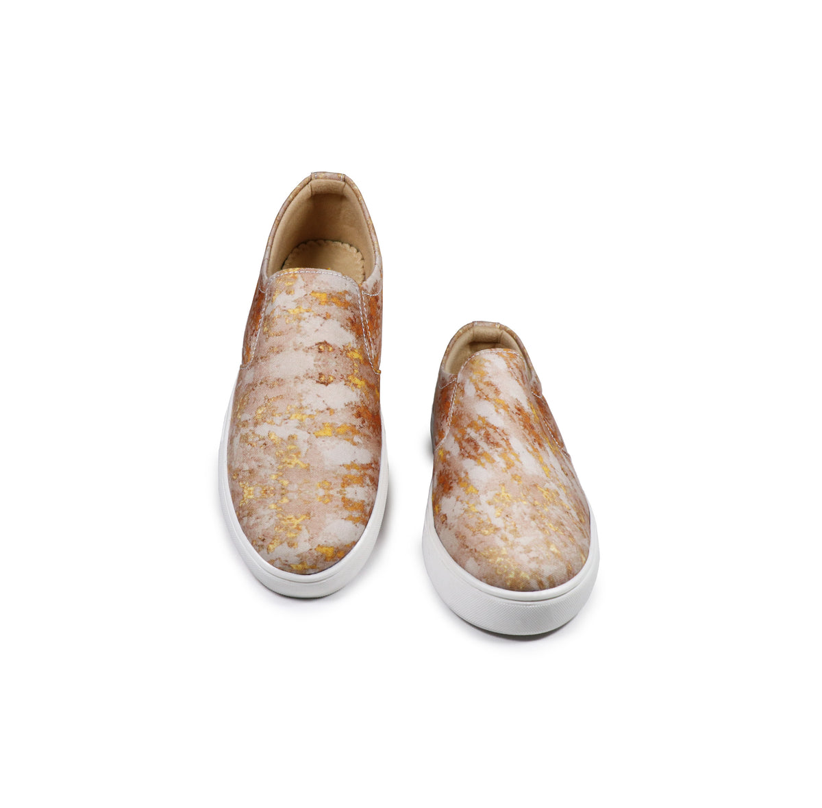 Golden Specks - Men's Loafer Canvas Sneaker