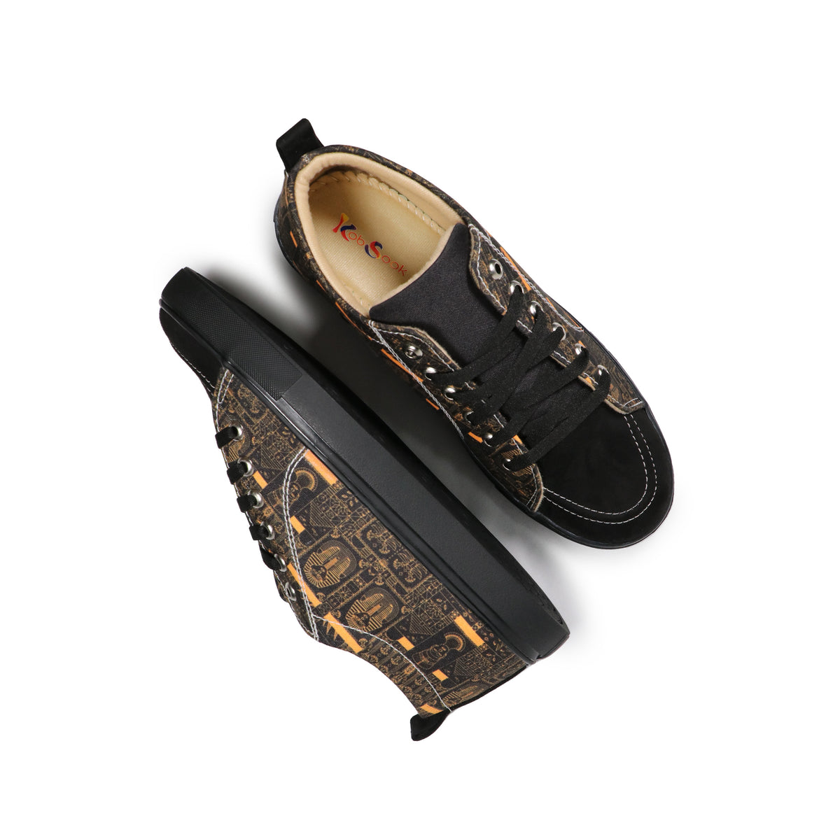 Egyptian - Men's Low-Top Suede Canvas Sneaker