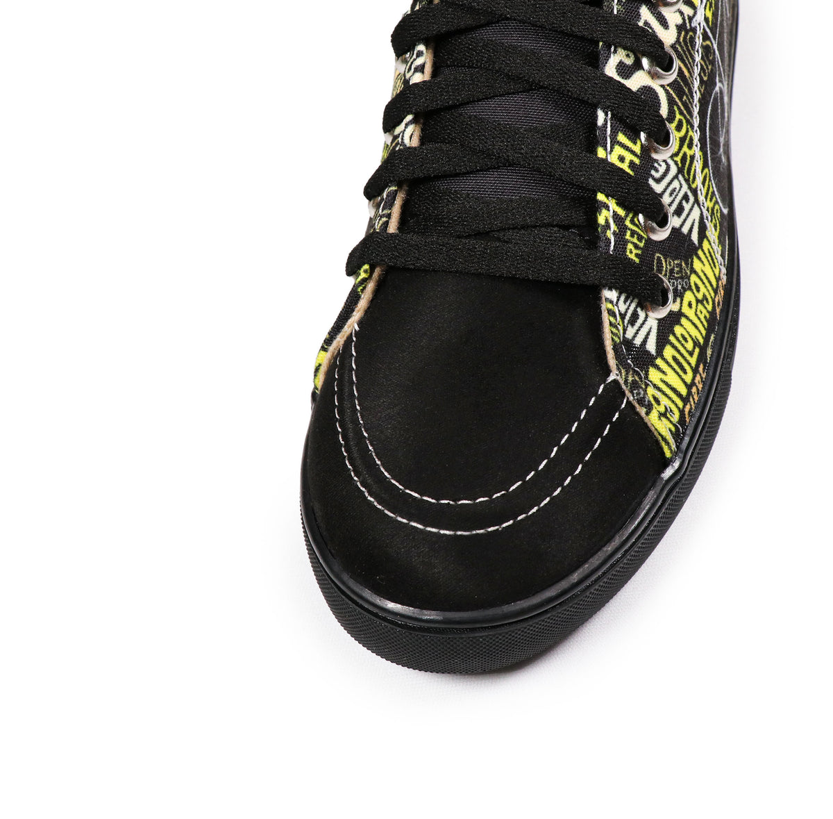 Cycle Kick - Men's Low-Top Suede Canvas Sneaker