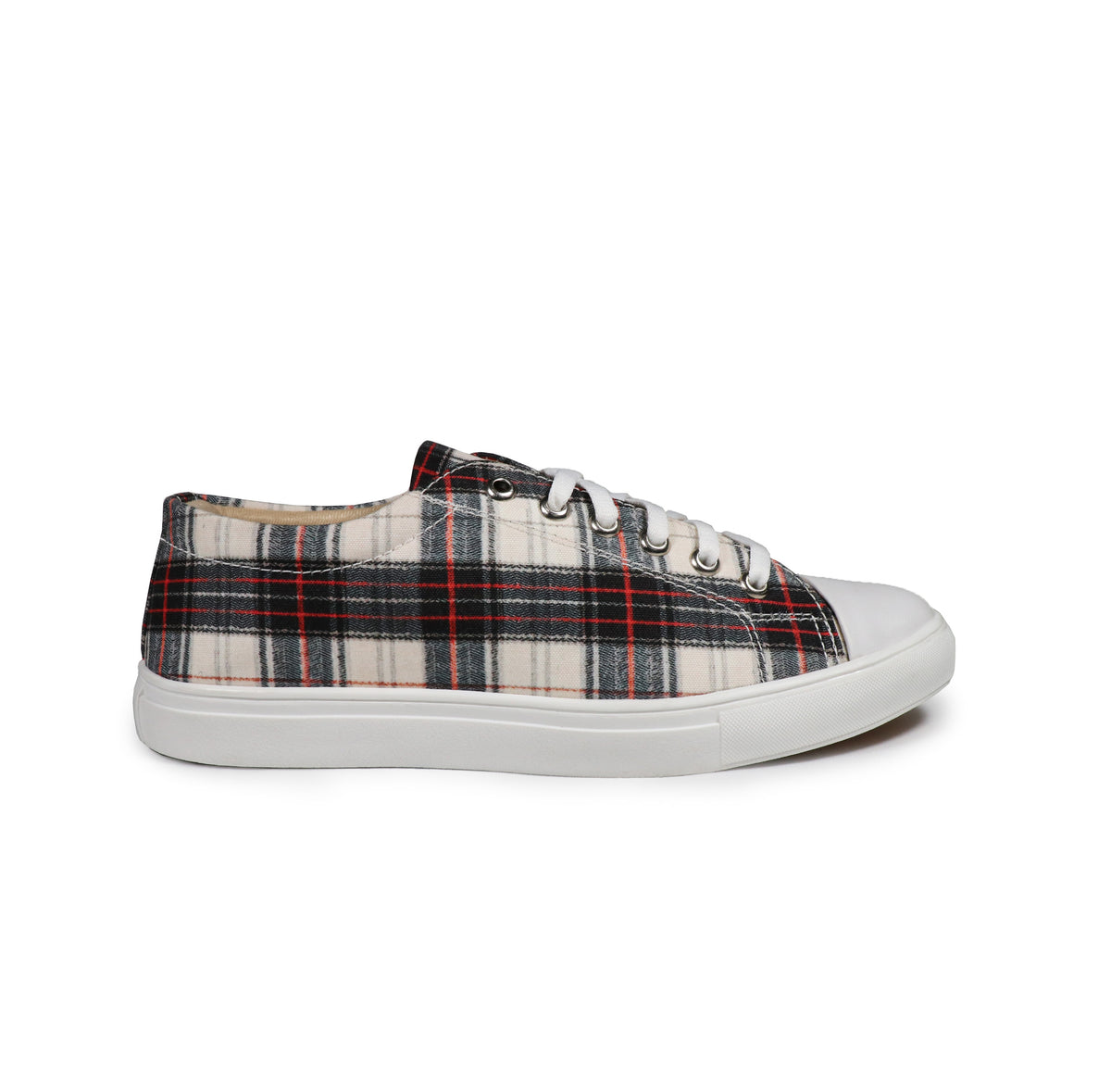 Checkers - Men's Low-Top Canvas Sneaker