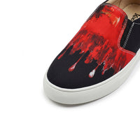 Black & Red Drops