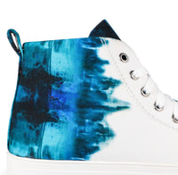White & Blue