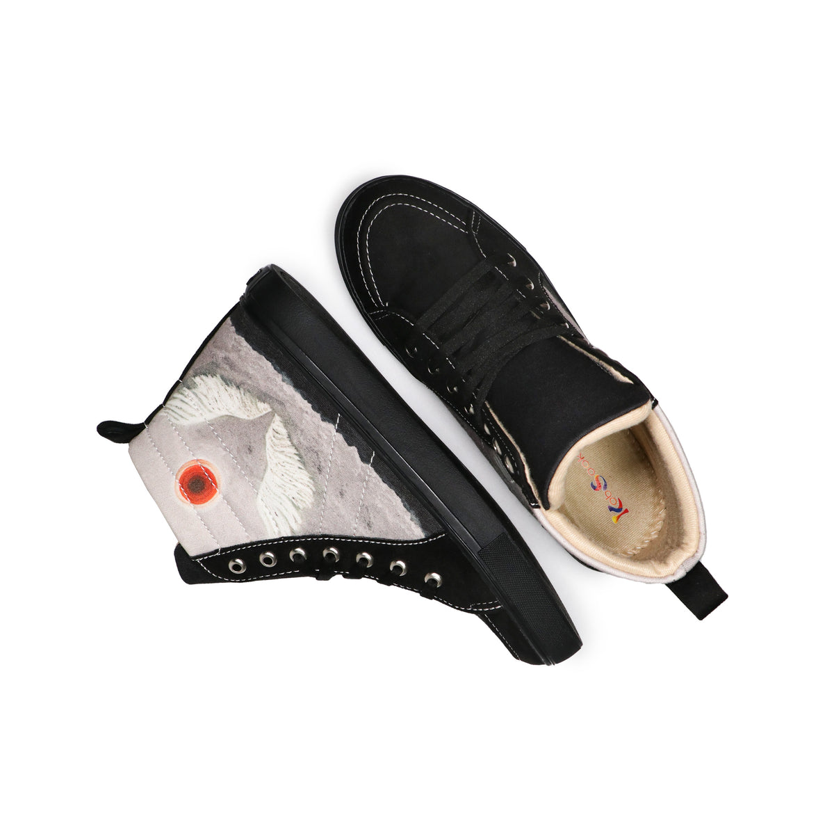 Freedom - Men's High-Top Suede Canvas Sneaker