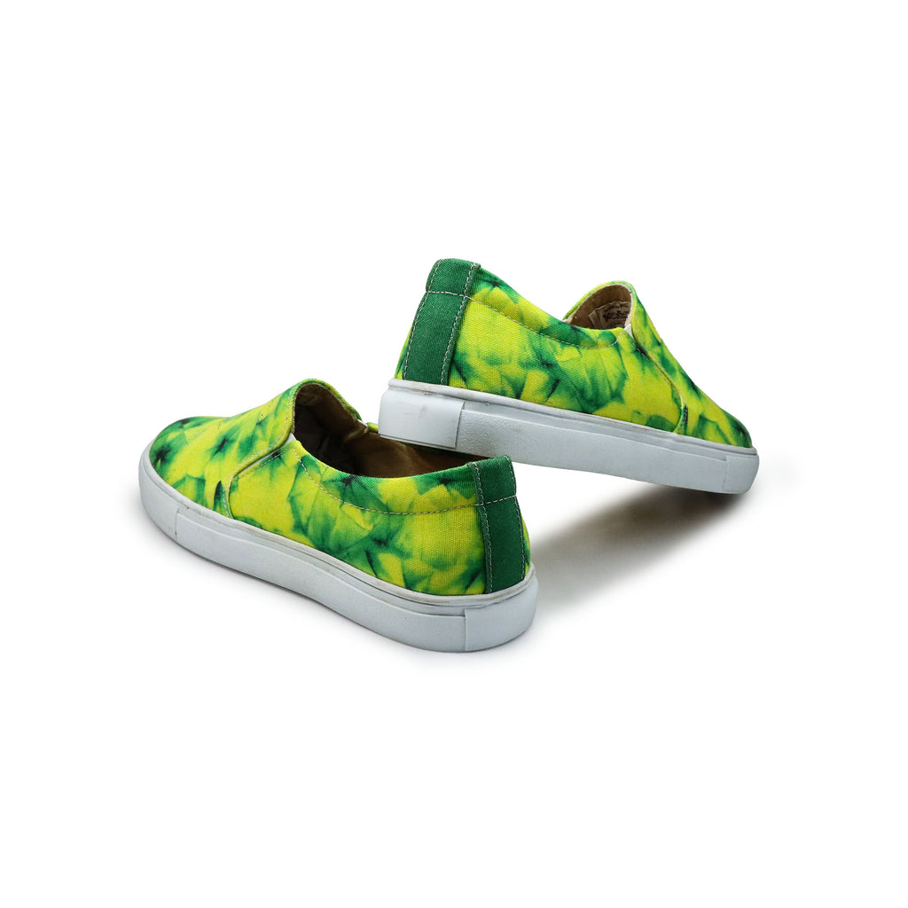 Green Pineapple - Men's Loafer Canvas Sneaker