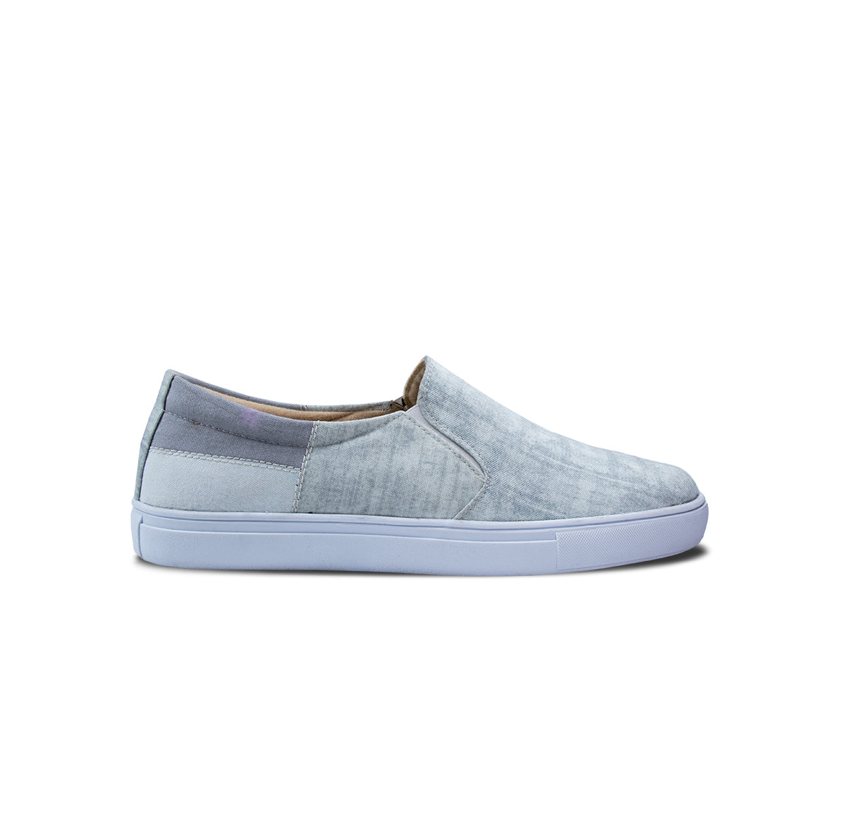 Shades of Grey Stitch - Men's Loafer Canvas Sneaker