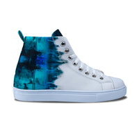White & Blue