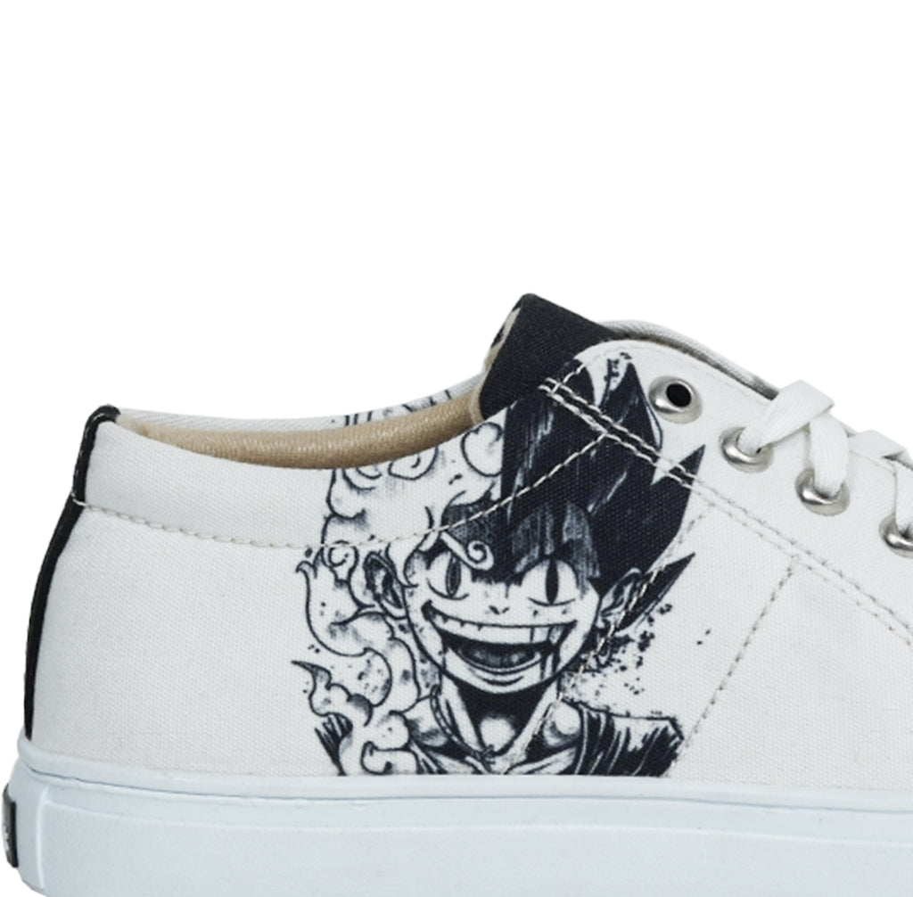 Wicked - Men's Low-Top Suede Canvas Sneaker