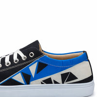 Blue Abstract Triangles