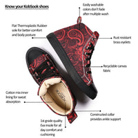 Vivid Red Motif