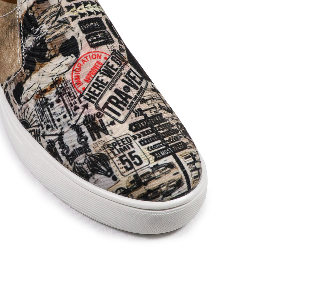Travel Bug - Men's Loafer Canvas Sneaker