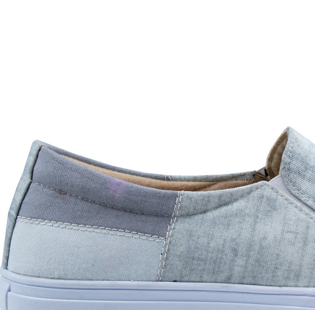 Shades of Grey Stitch - Men's Loafer Canvas Sneaker