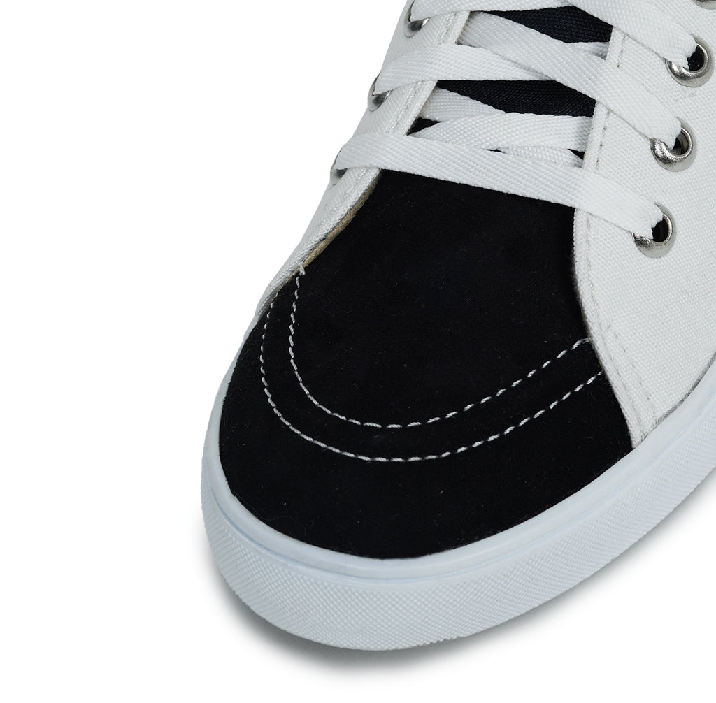Wicked - Men's Low-Top Suede Canvas Sneaker