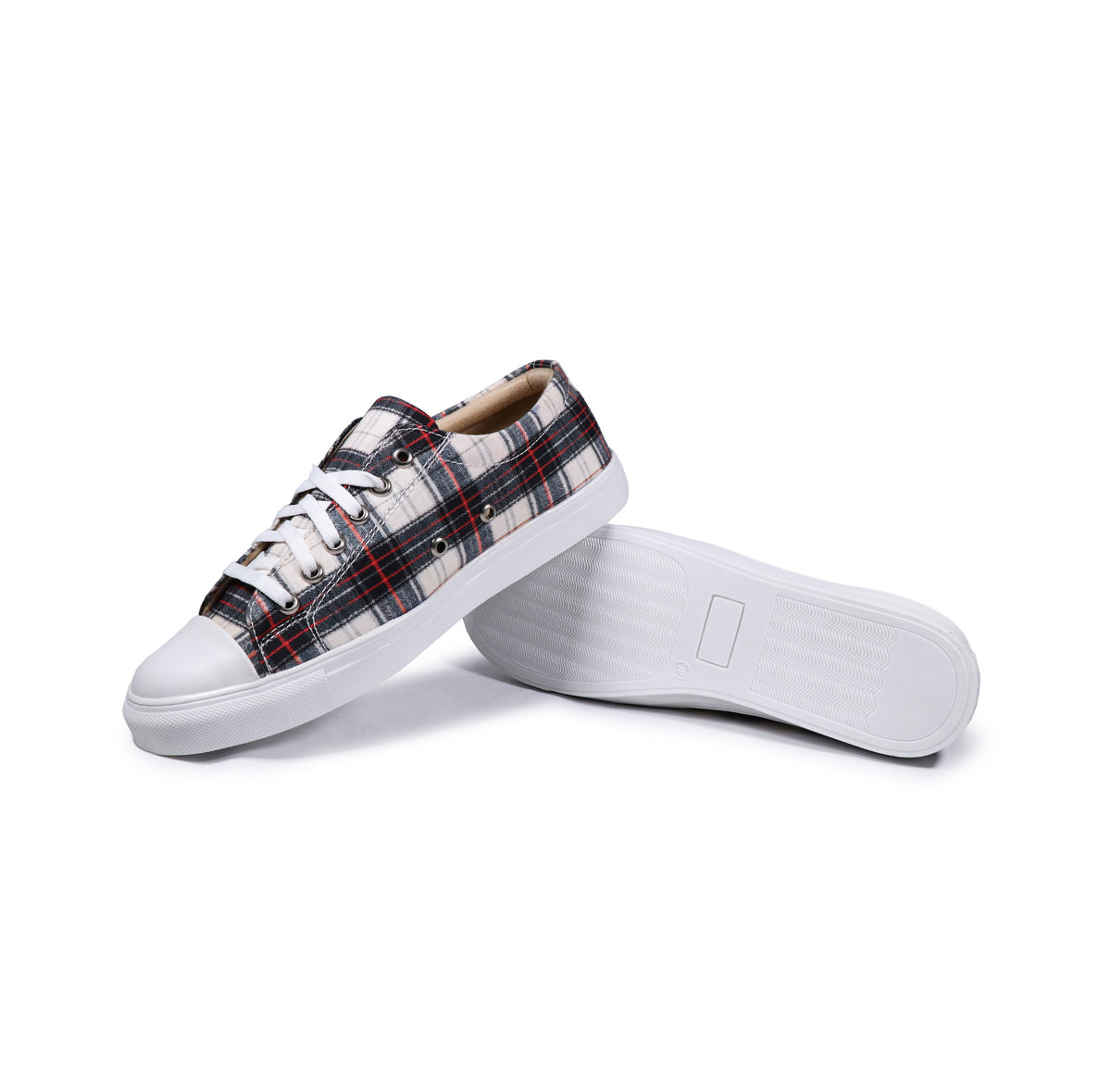 Checkers - Men's Low-Top Canvas Sneaker