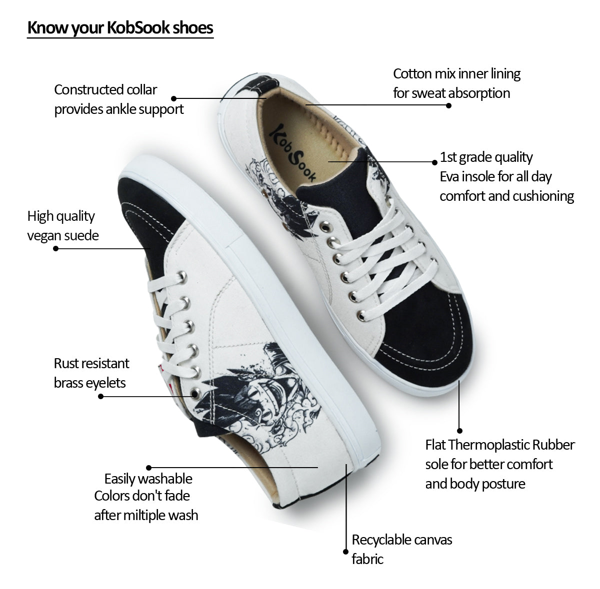 Wicked - Men's Low-Top Suede Canvas Sneaker