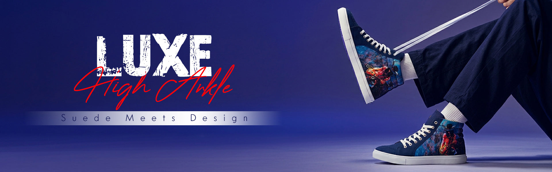 Men High Ankle Luxe